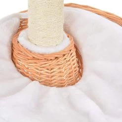 Le moins cher 🔥 vidaXL Arbre à chat avec griffoir en sisal Naturel Bois de saule 💯 -Promos Chat Boutique 8718475731191 3