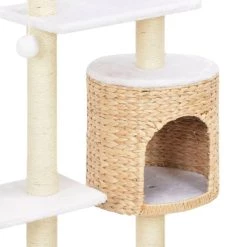 Meilleure vente 🥰 vidaXL Arbre à chat avec griffoirs en sisal Herbiers marins 😀 -Promos Chat Boutique 8718475731290 4