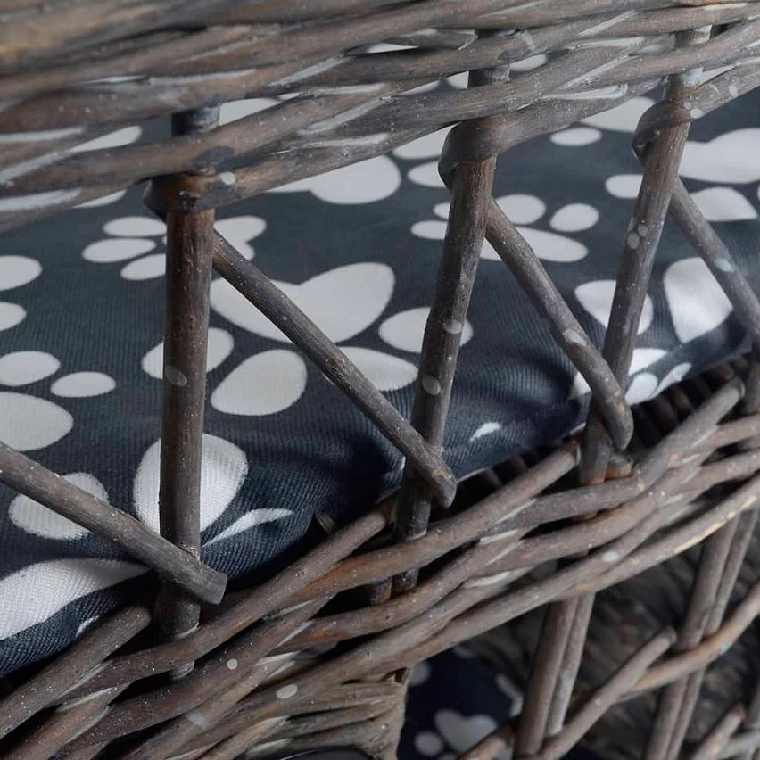 Meilleure affaire ✨ vidaXL Arbre/maison/lit à chat avec coussin Saule Carré 😉 4 Meilleure affaire ✨ vidaXL Arbre/maison/lit à chat avec coussin Saule Carré 😉 – Image 4