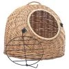 Nouveau ✔️ Sans marque vidaXL Cage de transport pour chats 60x45x45 cm Saule naturel ✔️