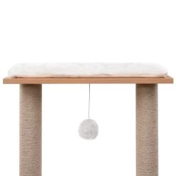 De gros 🔔 vidaXL Arbre à chat avec tapis à gratter en sisal 129 cm ⭐ -Promos Chat Boutique 8720286002049 3