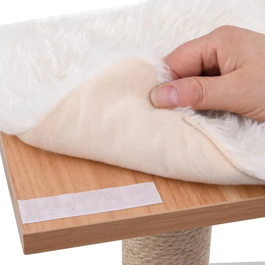 Bon marché ✔️ vidaXL Arbre à chat avec tapis à gratter en sisal 123 cm 💯 5 Bon marché ✔️ vidaXL Arbre à chat avec tapis à gratter en sisal 123 cm 💯 – Image 5