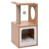 Coupon 🤩 vidaXL Arbre à chat avec tapis à gratter en sisal 60 cm 👏