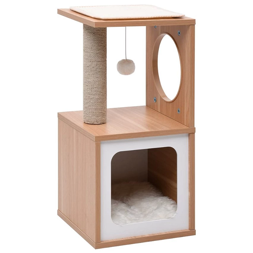 Coupon 🤩 vidaXL Arbre à chat avec tapis à gratter en sisal 60 cm 👏 1 Coupon 🤩 vidaXL Arbre à chat avec tapis à gratter en sisal 60 cm 👏