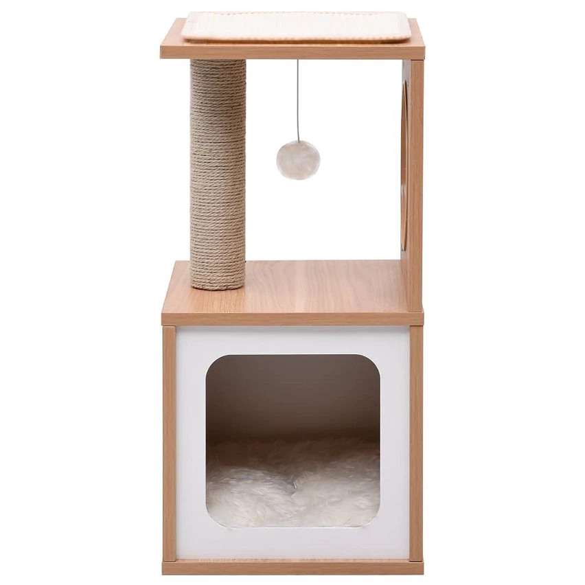 Coupon 🤩 vidaXL Arbre à chat avec tapis à gratter en sisal 60 cm 👏 2 Coupon 🤩 vidaXL Arbre à chat avec tapis à gratter en sisal 60 cm 👏 – Image 2