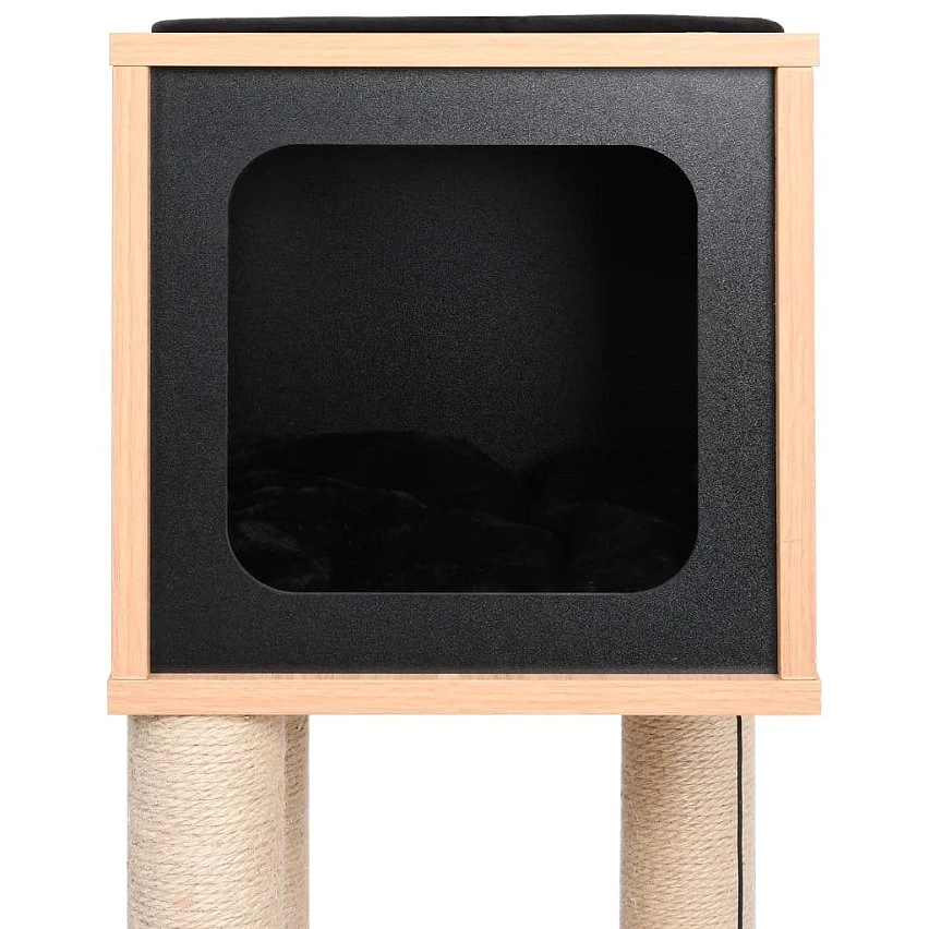 Meilleure vente 🌟 vidaXL Arbre à chat avec tapis à gratter en sisal 90 cm ⌛ 4 Meilleure vente 🌟 vidaXL Arbre à chat avec tapis à gratter en sisal 90 cm ⌛ – Image 4