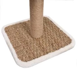 Vente flash 🥰 vidaXL Arbre à chat et tunnel supérieur et jouet 56 cm Herbiers marins 🤩 -Promos Chat Boutique 8720286062371 5