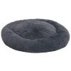 Meilleure affaire ⌛ vidaXL Coussin lavable pour chiens/chats Gris foncé 90x90x16cm Peluche 😉