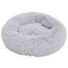 Budget 🛒 vidaXL Coussin lavable pour chiens/chats Gris clair 90x90x16cm Peluche ⭐