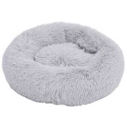 Coupon 🌟 vidaXL Coussin lavable pour chiens/chats Gris clair 70x70x15cm Peluche 🥰