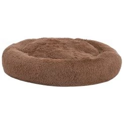 Acheter 🎁 vidaXL Coussin lavable pour chiens/chats Marron 50x50x12 cm Peluche 🤩