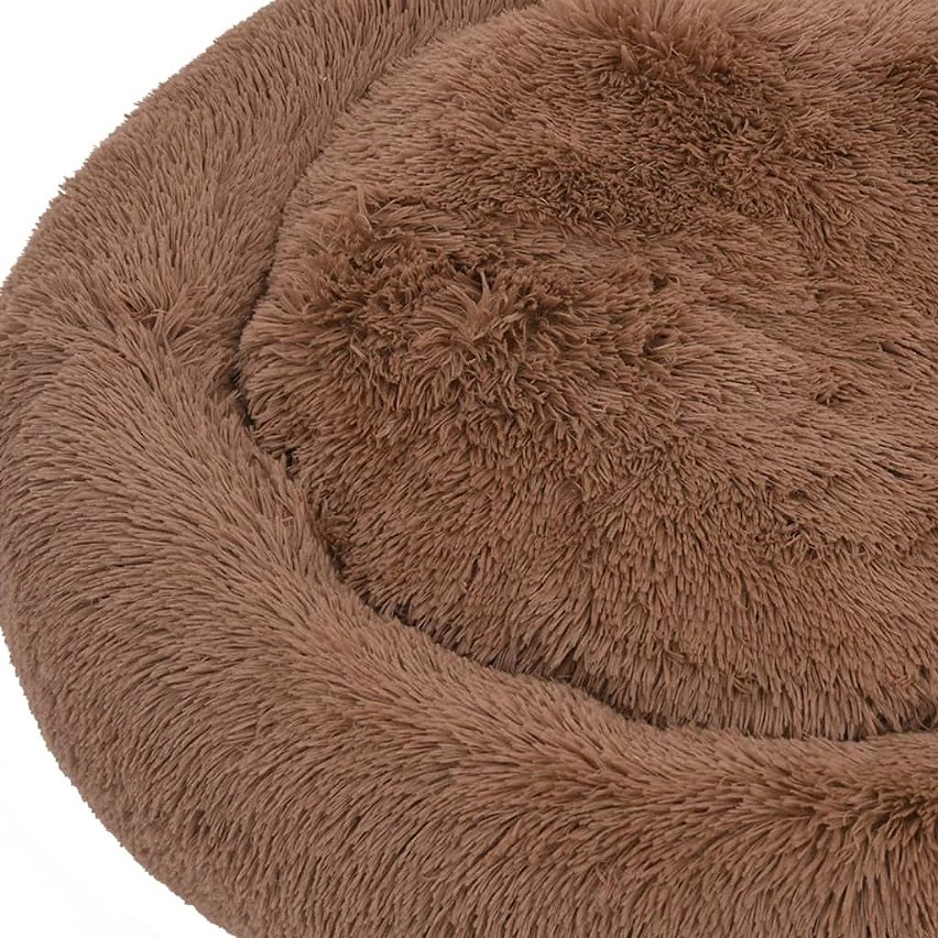 Le moins cher 🎁 vidaXL Coussin lavable pour chiens/chats Maron 90x90x16 cm Peluche ✨ 5 Le moins cher 🎁 vidaXL Coussin lavable pour chiens/chats Maron 90x90x16 cm Peluche ✨ – Image 5