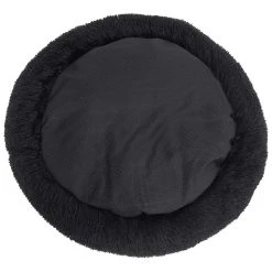 Nouveau 😉 vidaXL Coussin lavable pour chiens/chats Noir 50x50x12 cm Peluche 🧨 -Promos Chat Boutique 8720286430545 4