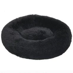 Tout neuf 🔥 vidaXL Coussin lavable pour chiens/chats Noir 90x90x16 cm Peluche 👍