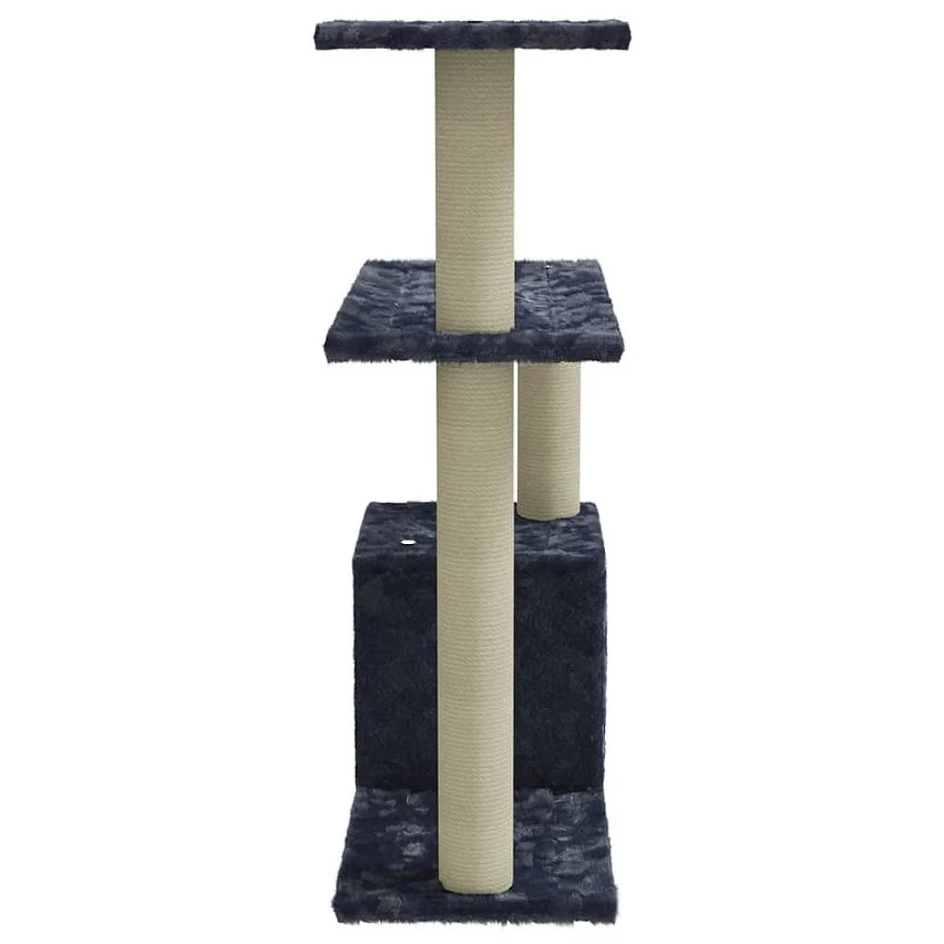 Sortie 😀 vidaXL Arbre à chat avec griffoirs en sisal Gris foncé 70 cm ✨ 2 Sortie 😀 vidaXL Arbre à chat avec griffoirs en sisal Gris foncé 70 cm ✨ – Image 2